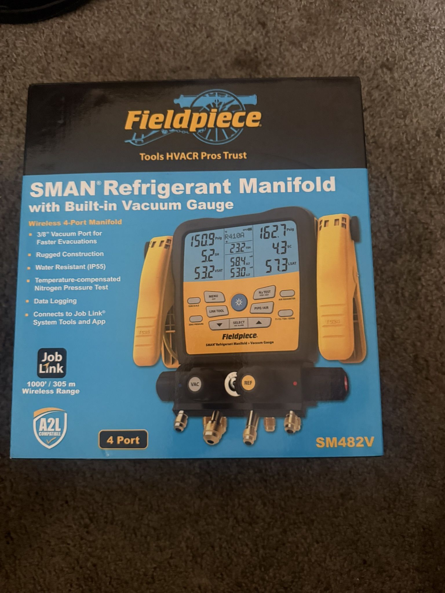 Fieldpiece Digital Manifold 