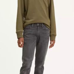 Levi's Men's Charcoal 511 skinny Jeans size 28x28