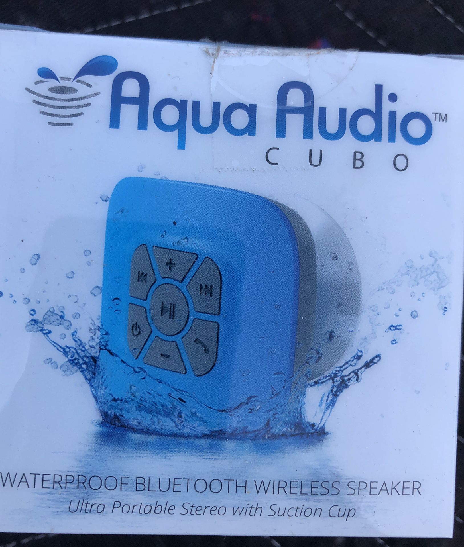 Aqua audio cube waterproof Bluetooth speaker