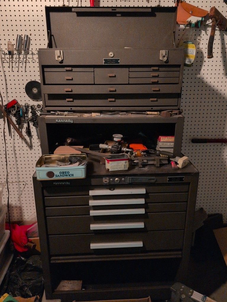 Kennedy Tool Box Full Of Machinist Tools