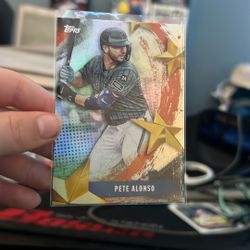 Pete Alonso Stars Of MLB Topps Baseball Card
