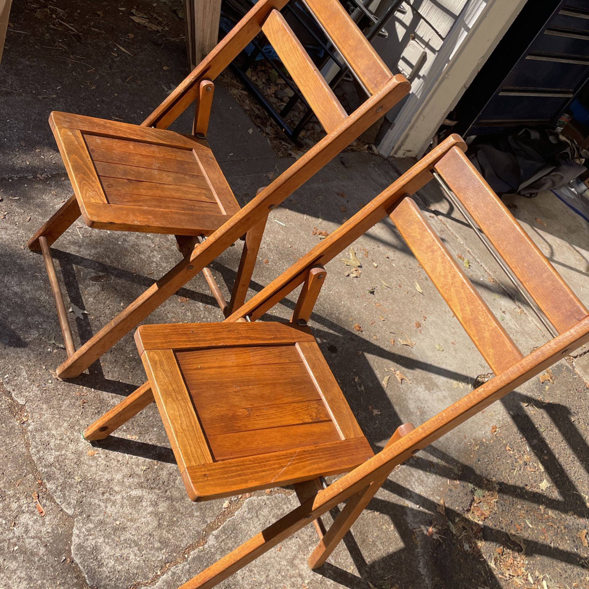 Vintage Folding Chairs