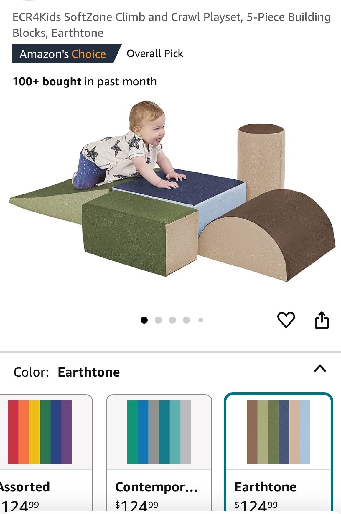 5 Piece SoftZone Play set (ECR4Kids)