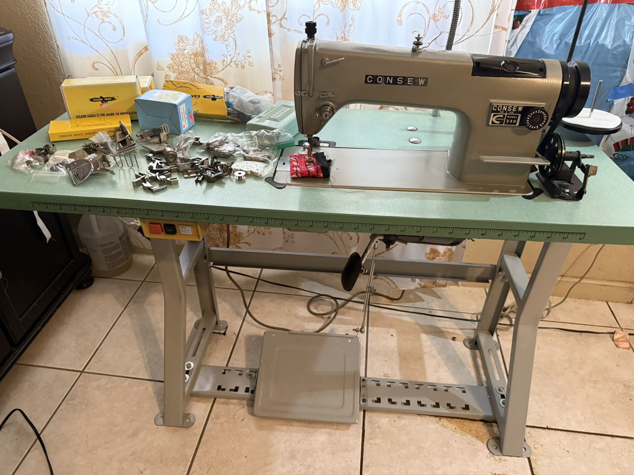 Máquina De Coser Industriale 🧵 De Una Abuja En Muy Buenas Condiciones 