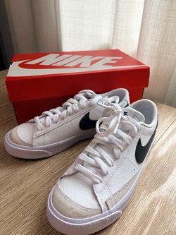 Nike Blazer Low White Black Sneakers