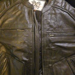 Heavy Leather Coat