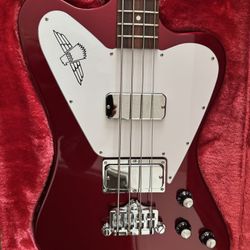 New 2023 🇺🇸Gibson Thunderbird NR Bass guitar- Butter action- Sparkling Burgundy finish 