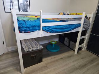 Loft/bunk twin bed $150 obo