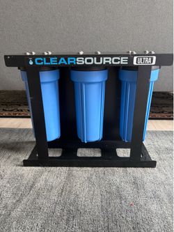 Clear source RV water filter