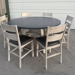 7 PIECE DINING SET 