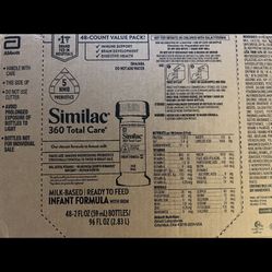 Similac 360 Total Care Ready-to-Feed Infant Formula value pack