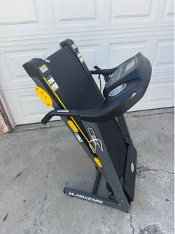 MaxKare Folding Electric Treadmill