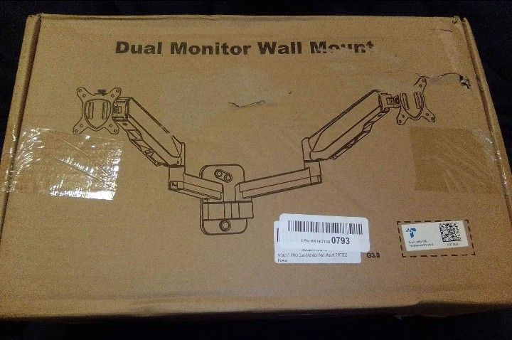 Dual Monitor Wall Mount