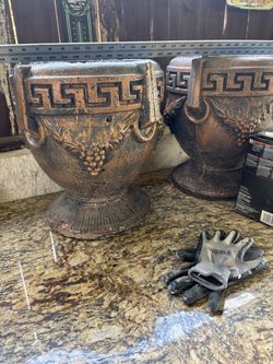 Greek flower pot