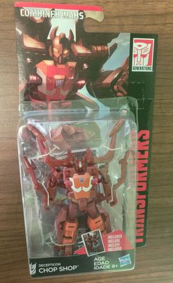 Transformers Generations Combiner Wars Decepticon CHOP SHOP Legends class $30.00 dollars FIRM.