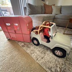 Our Generation Jeep & Camping Trailer 