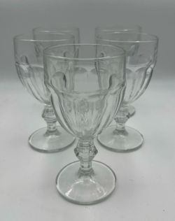 Libbey Gibraltar Duratuff Goblets (6)