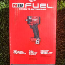 Milwaukee M18 Fuel Compact Impact Wrench 