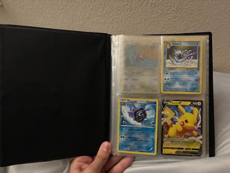 pokemon cards lot with binder