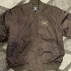 G Unit Men’s Brown Bomber Jacket
