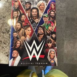 WWE Program 2019 With Roman Reigns Signature