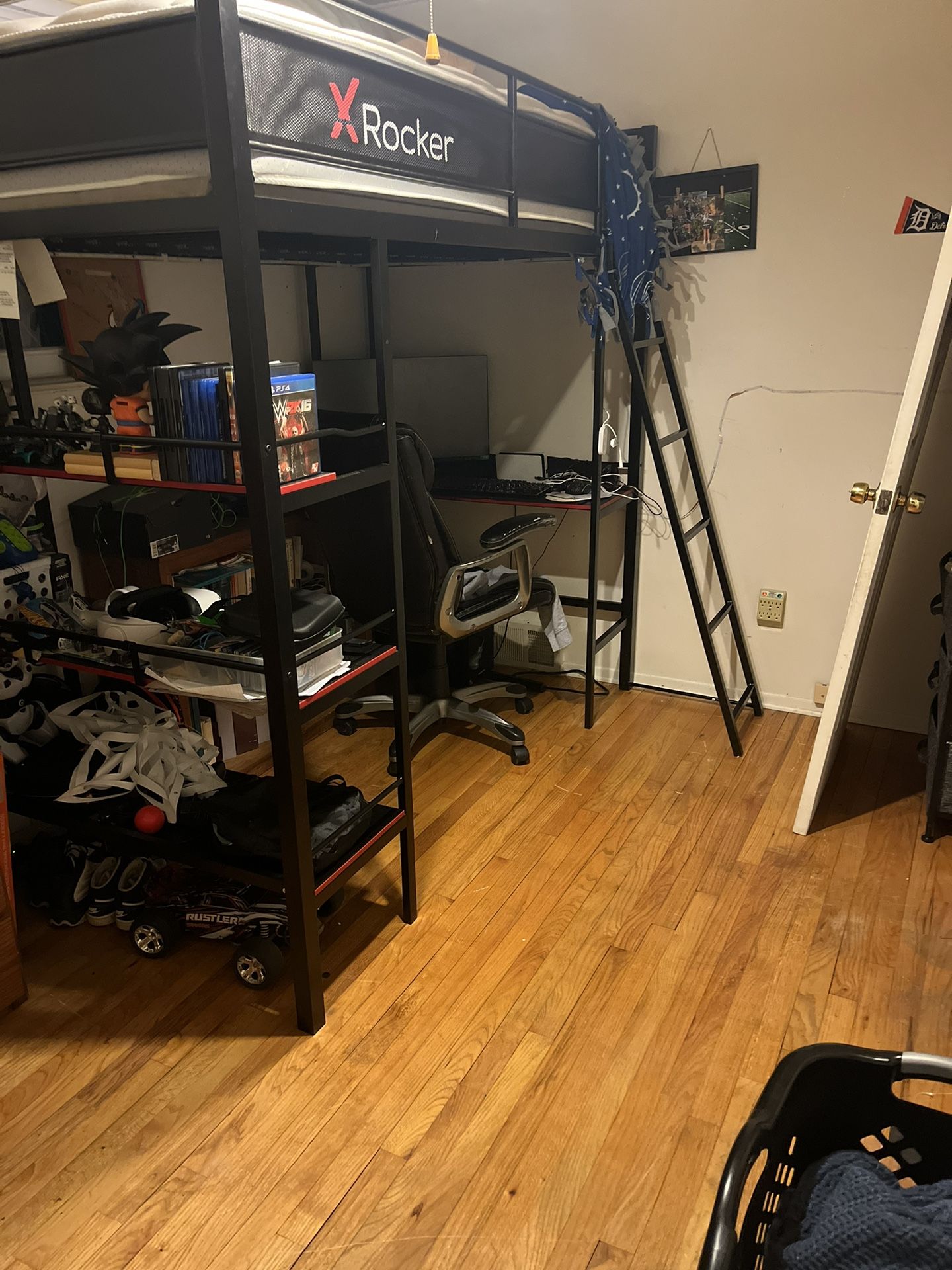 XRocker Twin Computer Gaming Bed