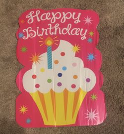 Happy Birthday Sign