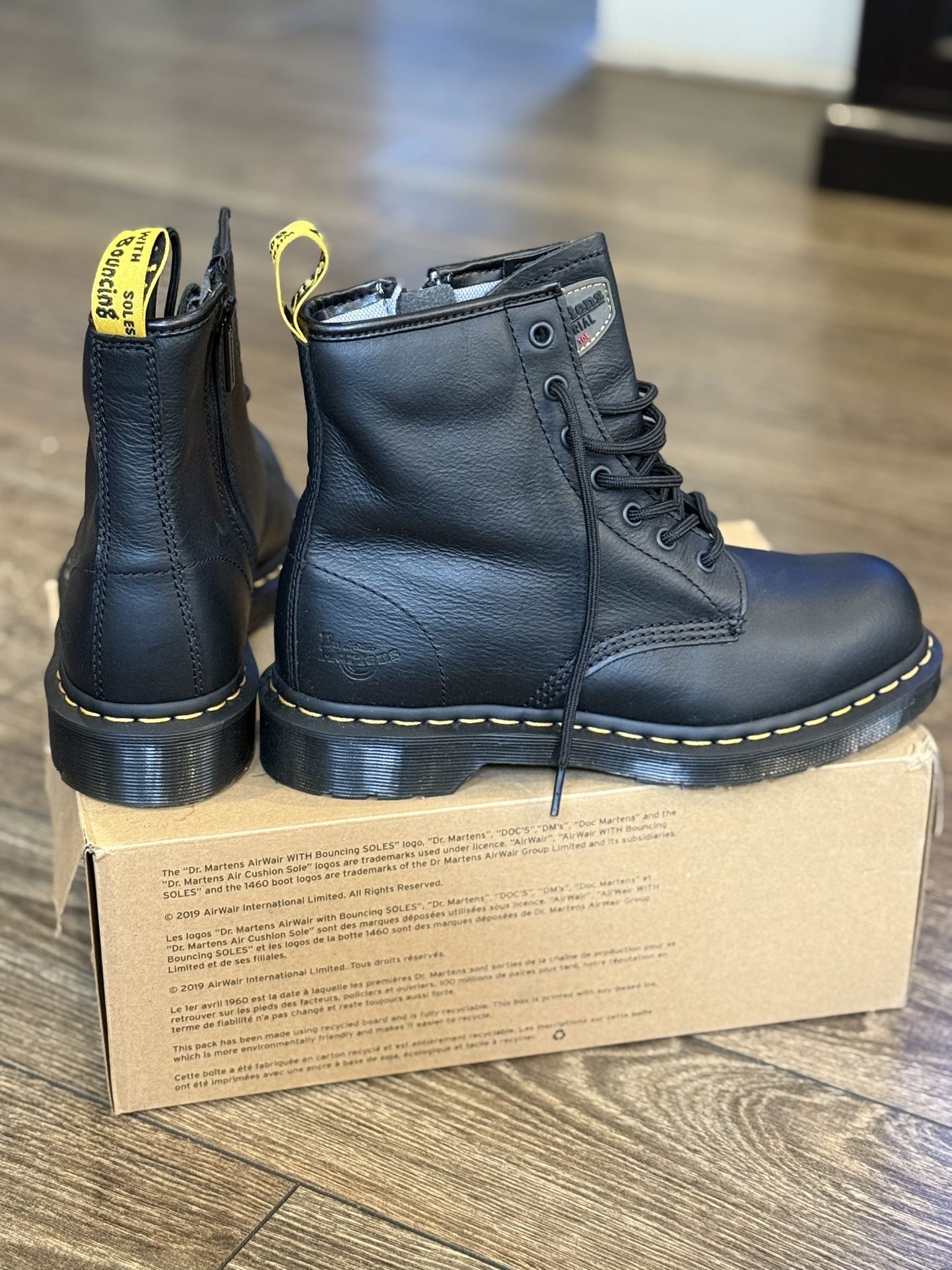 Dr. Martens Steel Toe Boots