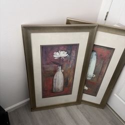 Glass pictures for home
