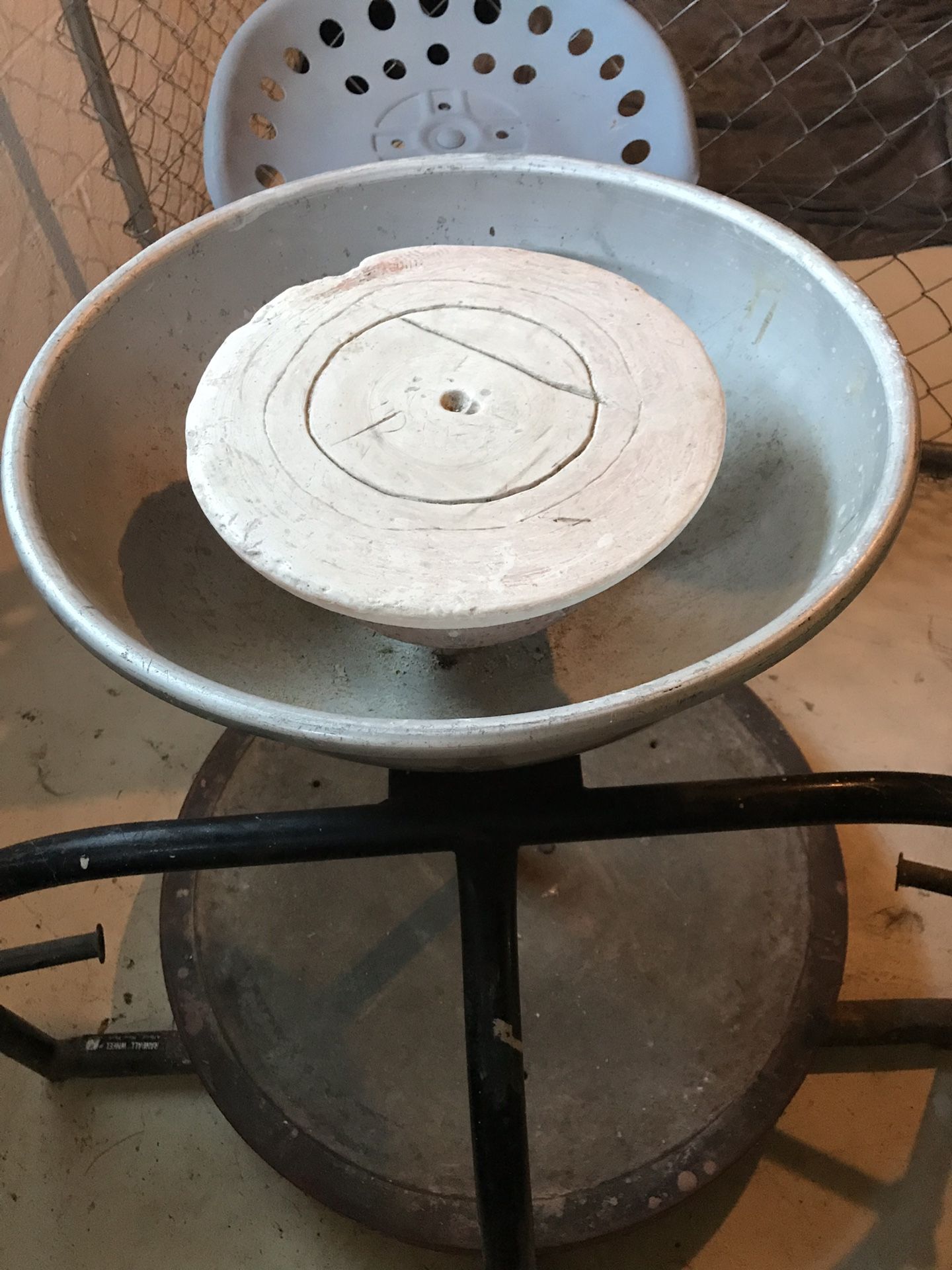 Vintage potters kick wheel Randall H Series kick wheel