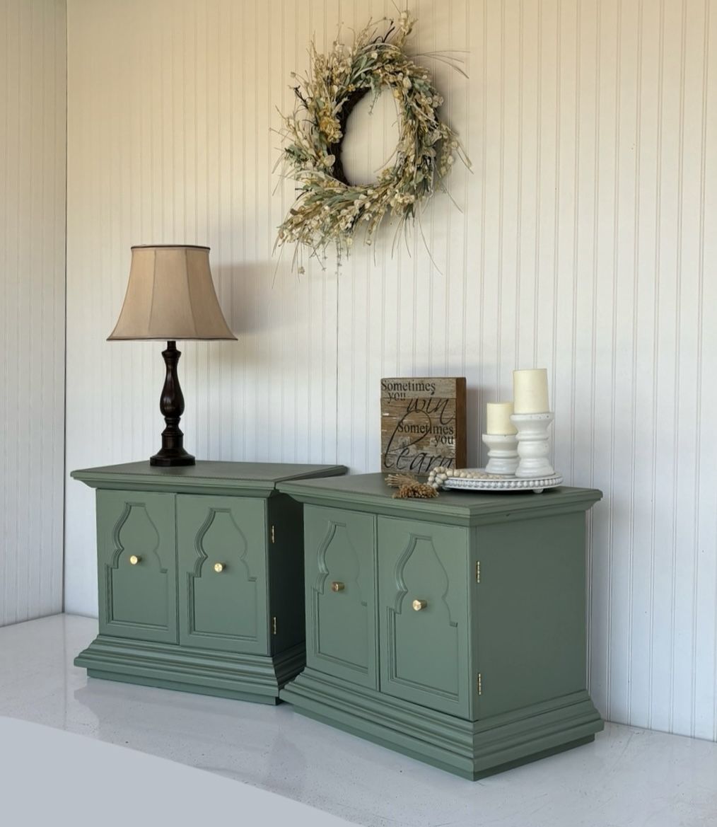 Stunning Nightstands - Night Stand Set - Dresser Set - Bedroom Set - Side Tables