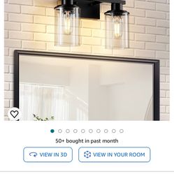 Brand New In Box Bathroom Light Fixture