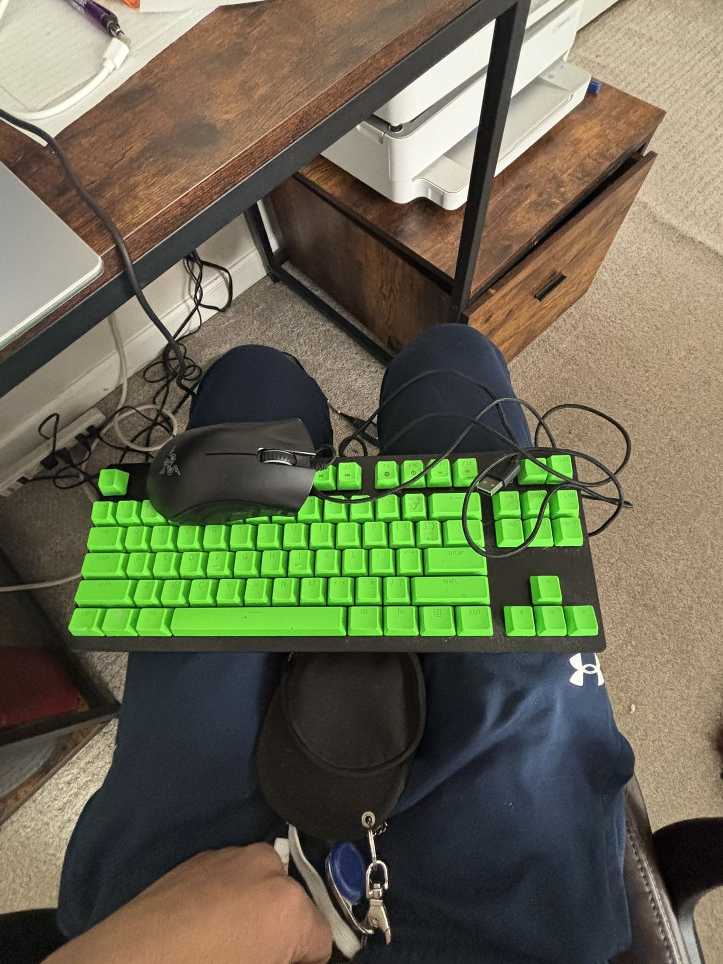 Razor Huntsman + Razor Deathadder Mouse