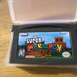 Pokemon Super Mario Mon Nintendo Game Boy Advance 