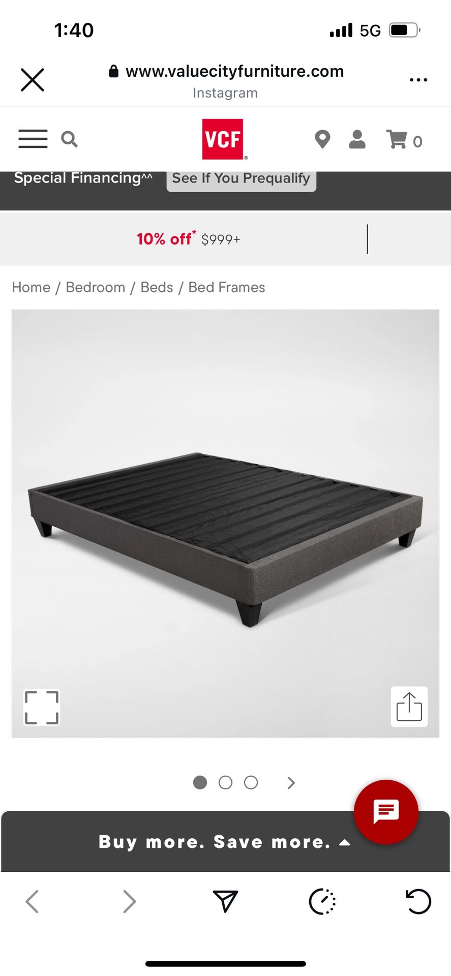Wood Platform Bed