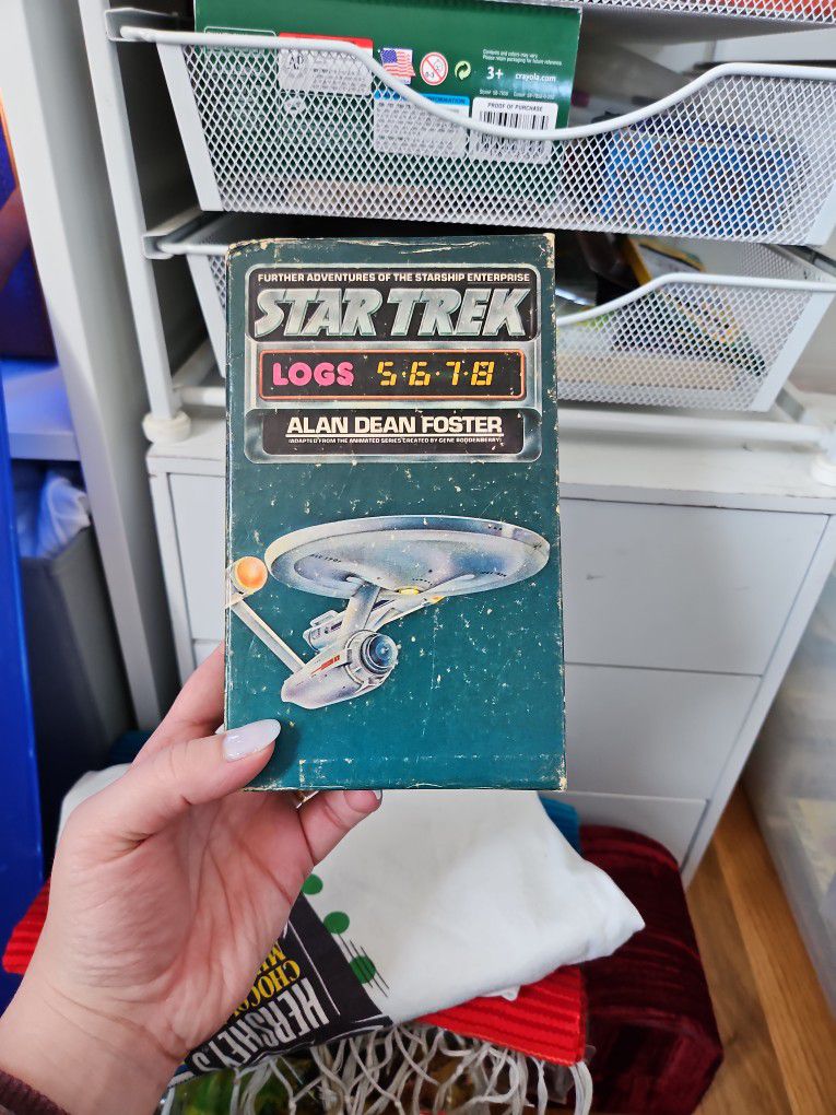 Star Trek Logs 5 6 7 & 8 Book Set 1975
