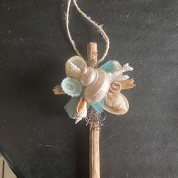 Cross With Seashells 
