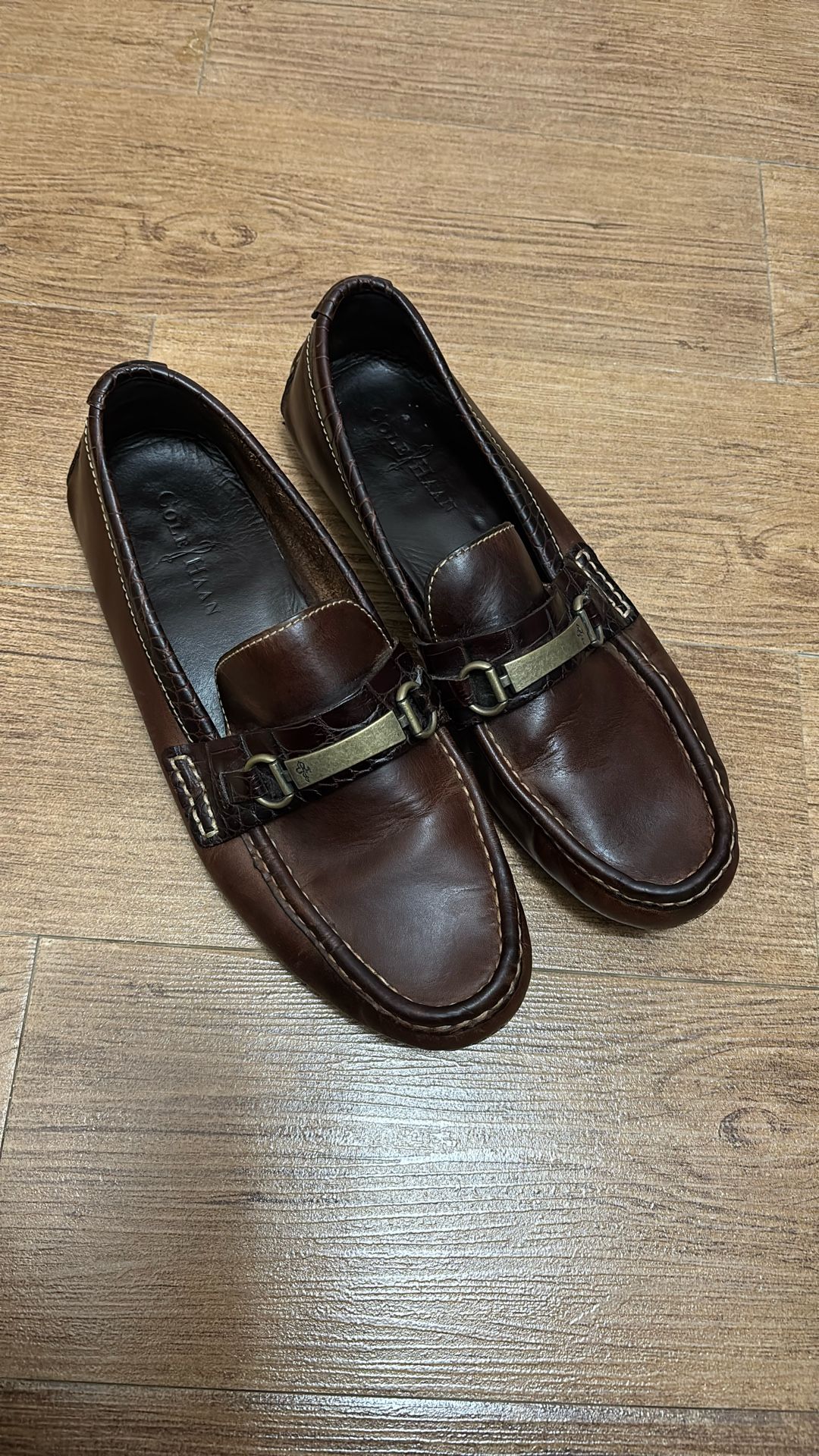 Men’s Cole Haan Leather Moccasins Sz 9.5