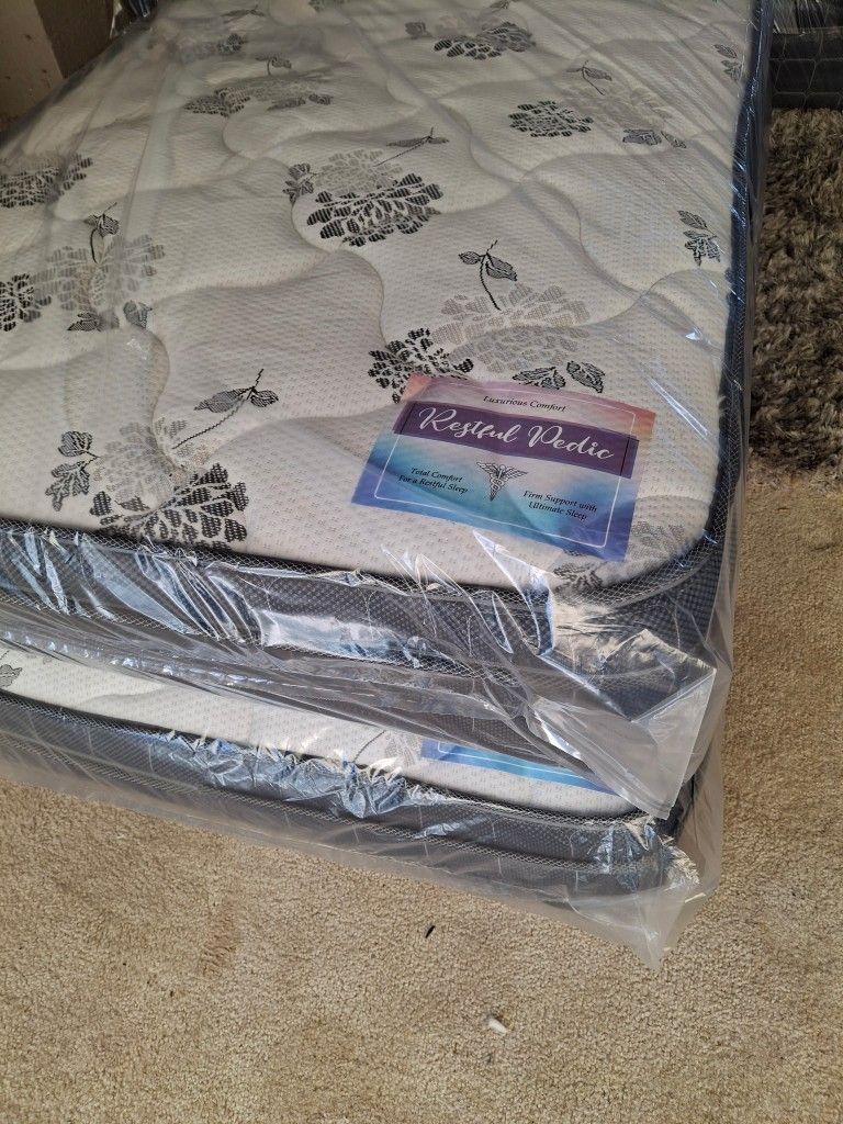 Mattress Pillow Top New 