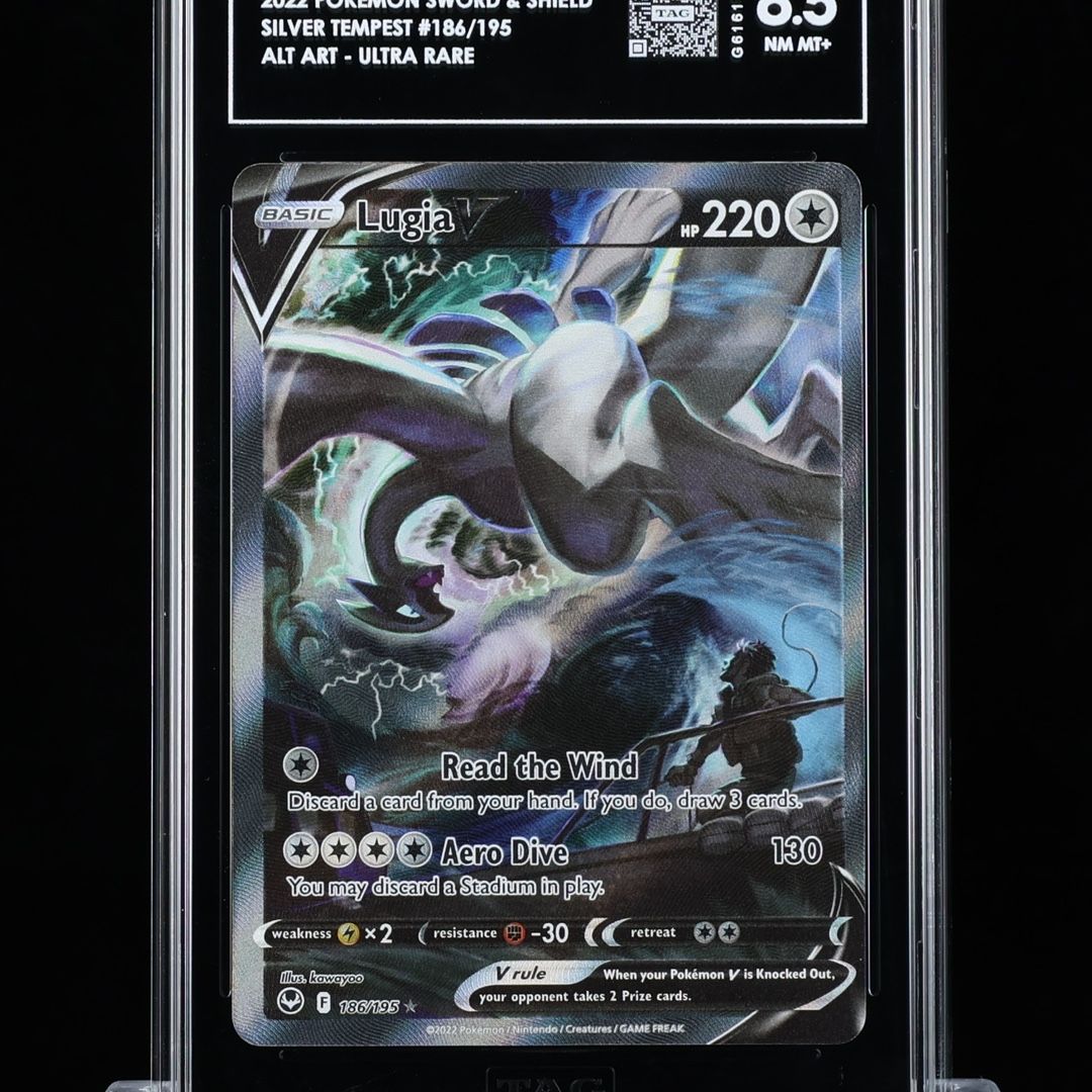 TAG Graded Lugia V Alt Art (8.5 NM+) - Pokmon Silver Tempest for Sale in Palmdale, CA - OfferUp TAG Graded Lugia V Alt Art (8.5 NM+) - Pokmon Silver Tempest for Sale in Palmdale, CA - OfferUp