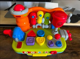 $10 obo Woby Multifunctional Musical Learning Tool Workbench Toy

All parts included.