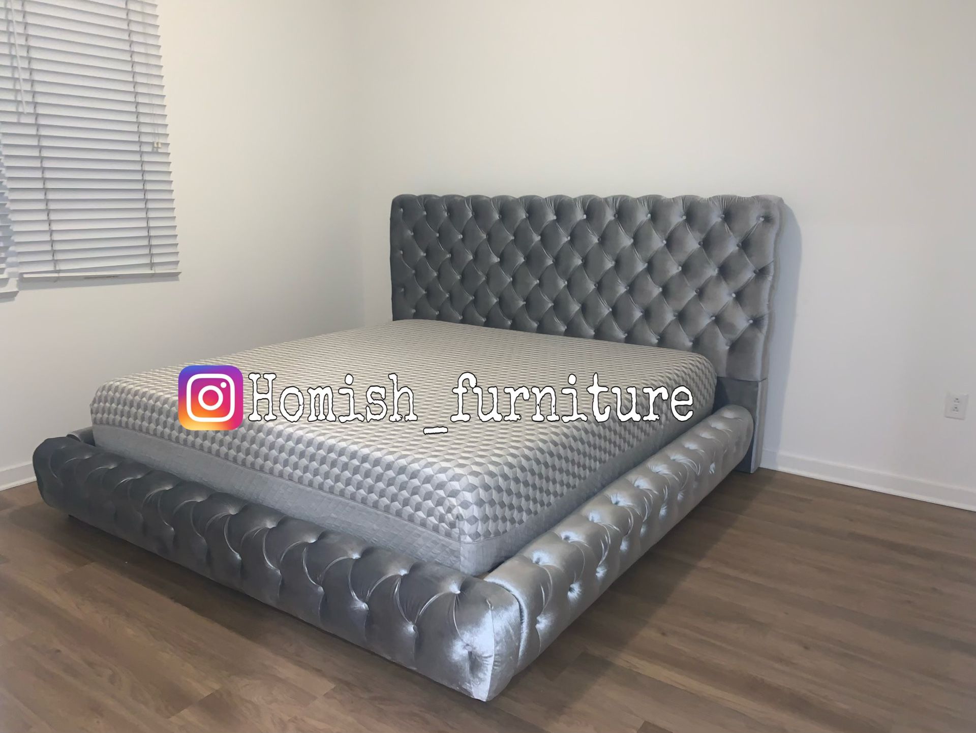 $699 Brand New King Bed Frame With Mattress (read description)
