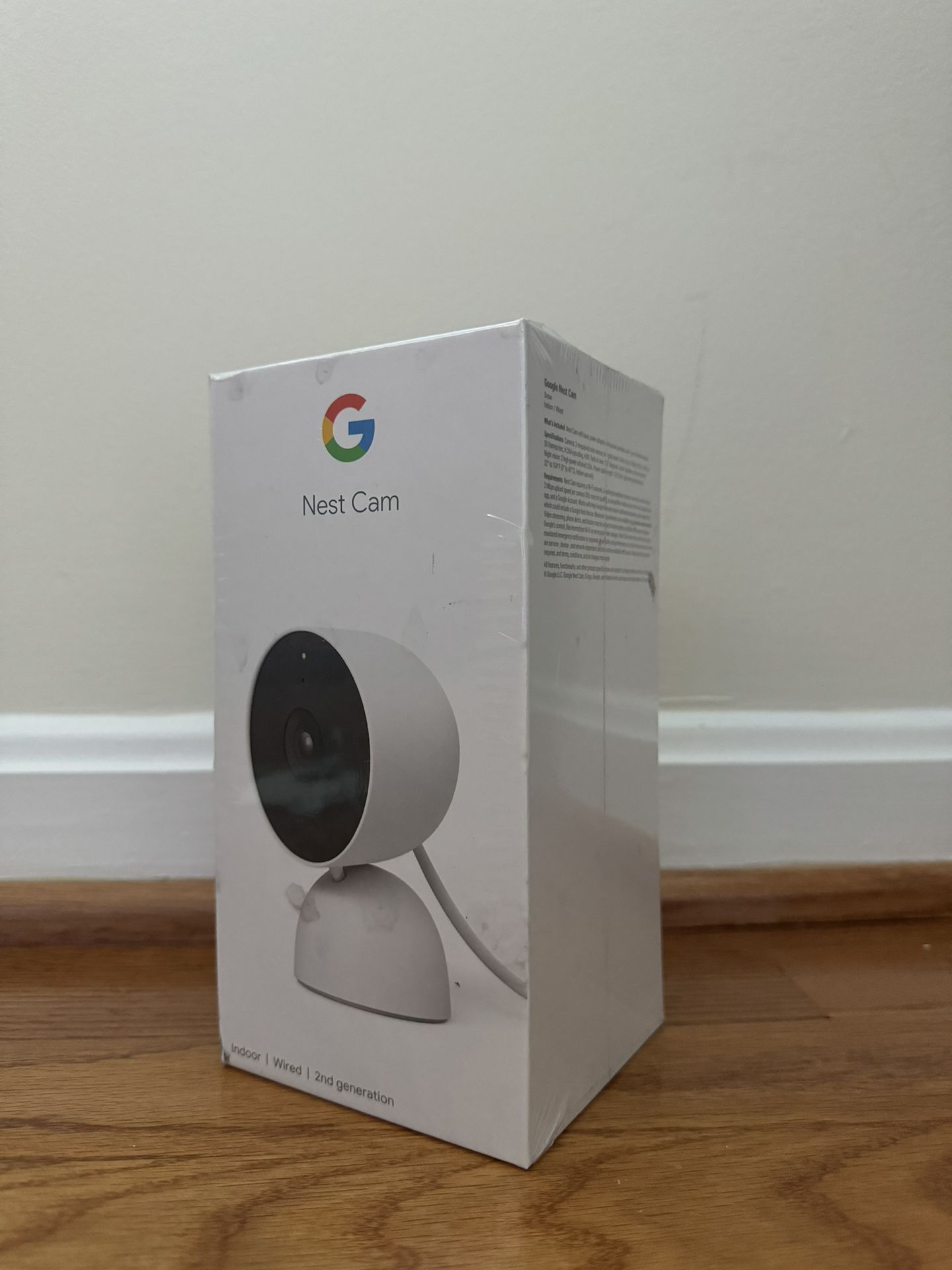 Google Nest Cam | Indoor | Wired | Brand New | In Box | Full HD (1080p)