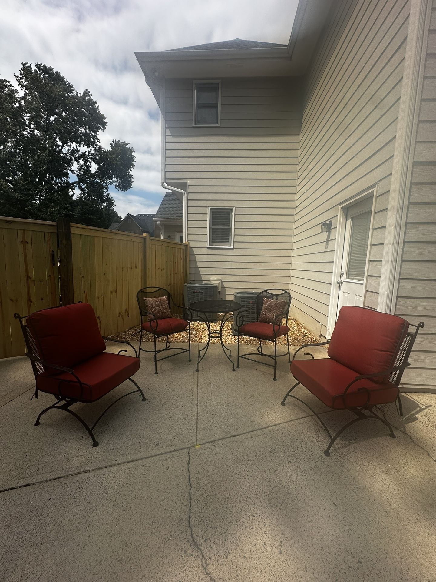 Patio Furniture + Cushion Storage Container