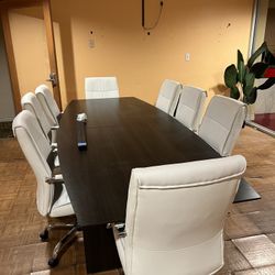 Meeting Table With 8 Chairs