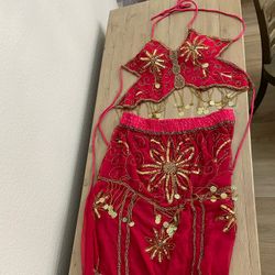 Authentic Belly Dancing Costume Size Small/medium