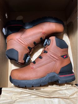 IRONFLEX Men's 6-inch Waterproof BOA Safety Toe Boot Sz 9.5 NEW