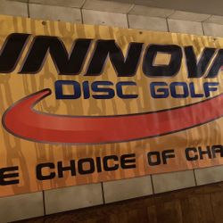 Disc Golf Innova Banner 