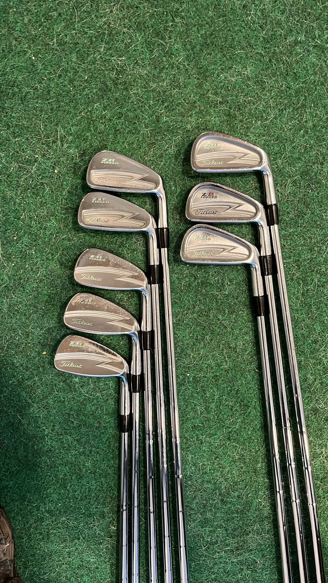 Titleist ZB forged, golf clubs