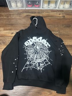Spider hoodie size medium used authentic
